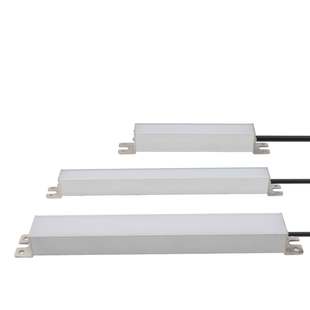 LED三色一体长条形机床警示灯内嵌式报警灯设备信号灯24V装饰灯