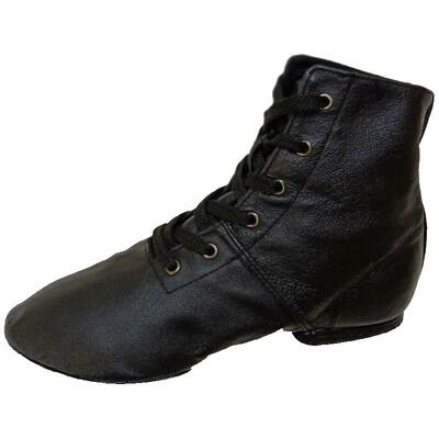 高帮舞蹈鞋真皮帆布男女民族舞鞋