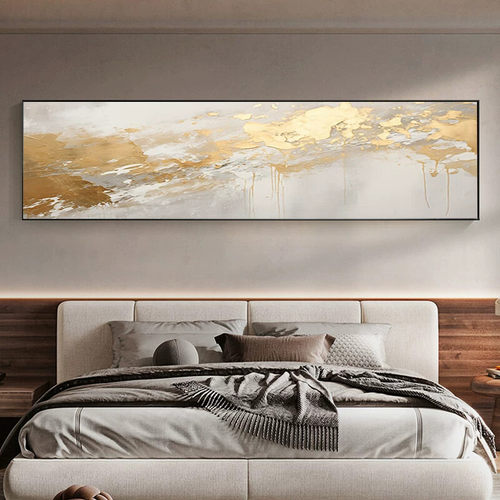 抽象线条几何玄幻卧室装饰画背景墙床头挂画沙发餐厅主卧客厅壁画