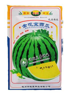 西瓜种子高产小凤黄瓤种孑