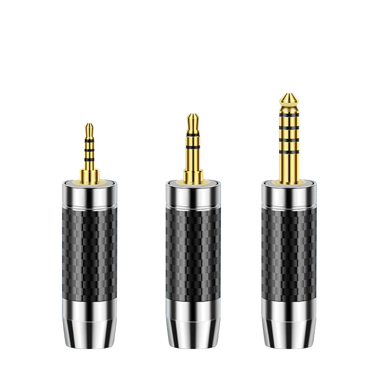 杨阳 发烧HIFI耳机转接头3.5mm立体声转接4.4平衡母2.5升级线插头