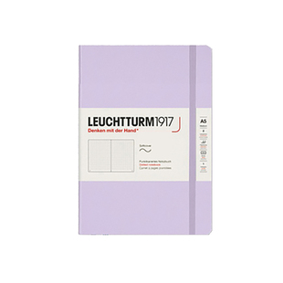 德国LEUCHTTURM1917灯塔中开软面封皮笔记本手账本学生日记本A5A6