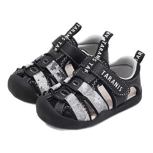 泰兰尼斯男童凉鞋夏季新款溯溪沙滩赤足鞋女童包头防踢宝宝学步鞋