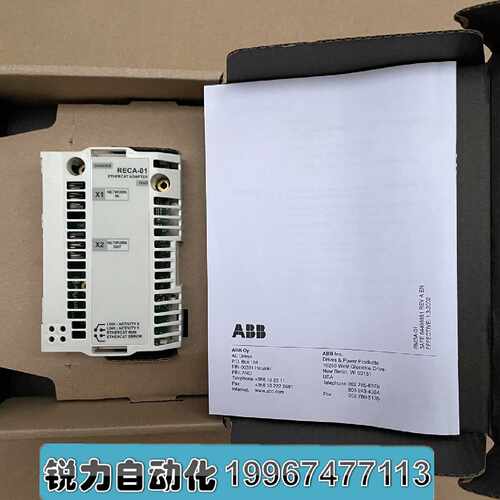 议价全新ABB ACS800变频器Ethercat总线通讯模块 RECA-01 正品现