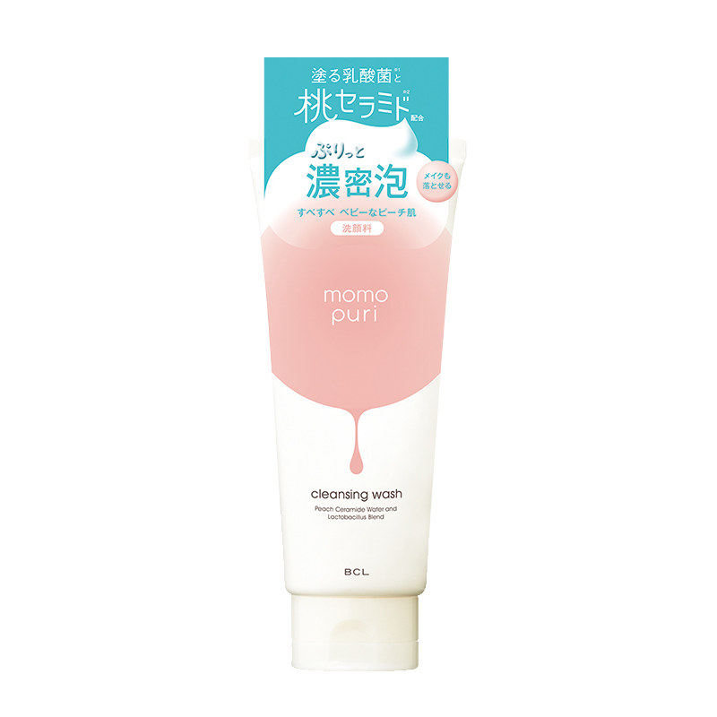 BCL桃子洗面奶日本momop洁面