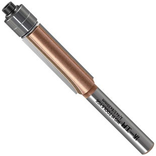 沃一新款木工铣刀专业级轴承直刀去毛刺木板仿形修边开槽专用铣刀