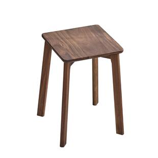 北美黑胡桃木凳子家用成人高板凳方凳客厅餐桌小板凳化妆实木餐凳