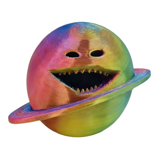 苏醒的月亮醒玩具手办3D打印宇宙土星木星球动漫游戏周边模型摆件