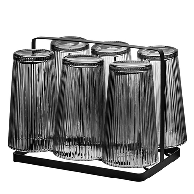 高级感玻璃杯家用喝水果汁酒杯具