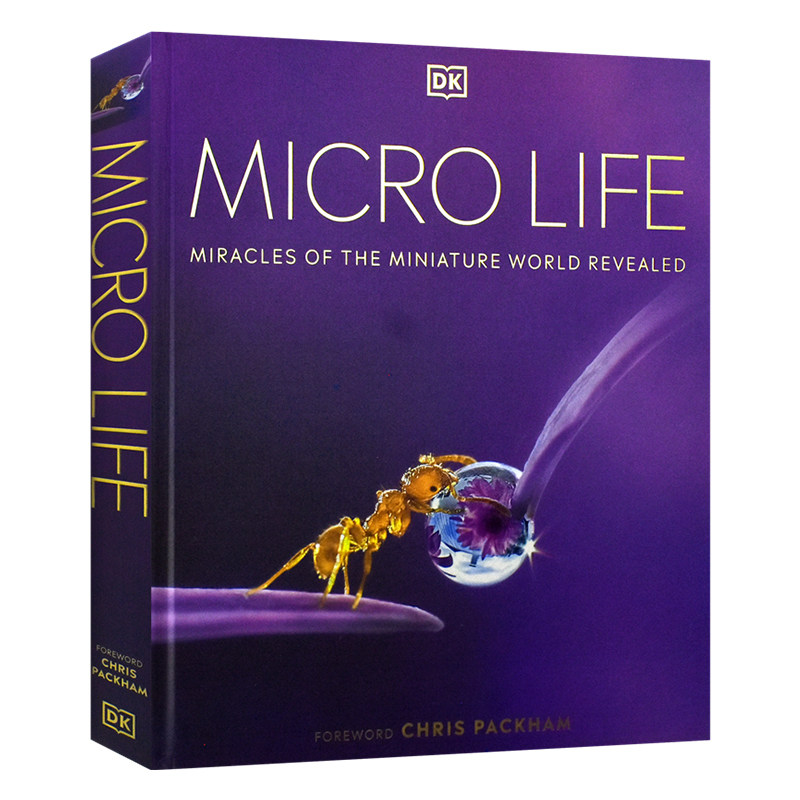 DK 微生命百科 英文原版 Micro Life Miracles of the Miniature World Revealed 探索微观世界的奇迹 自然微生物图解科普 精装