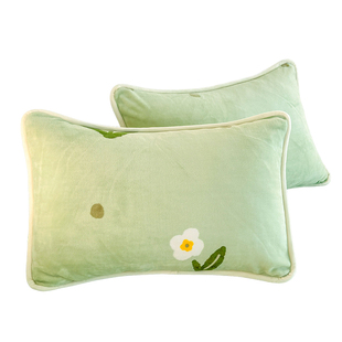 蓄热如拥抱 | 枕套牛奶绒珊瑚绒毛绒加绒法兰绒枕头套枕芯内胆套