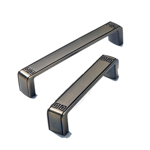 柜门拉手门把手衣柜新中式拉手衣柜门橱柜青古铜现代简约抽屉隐形