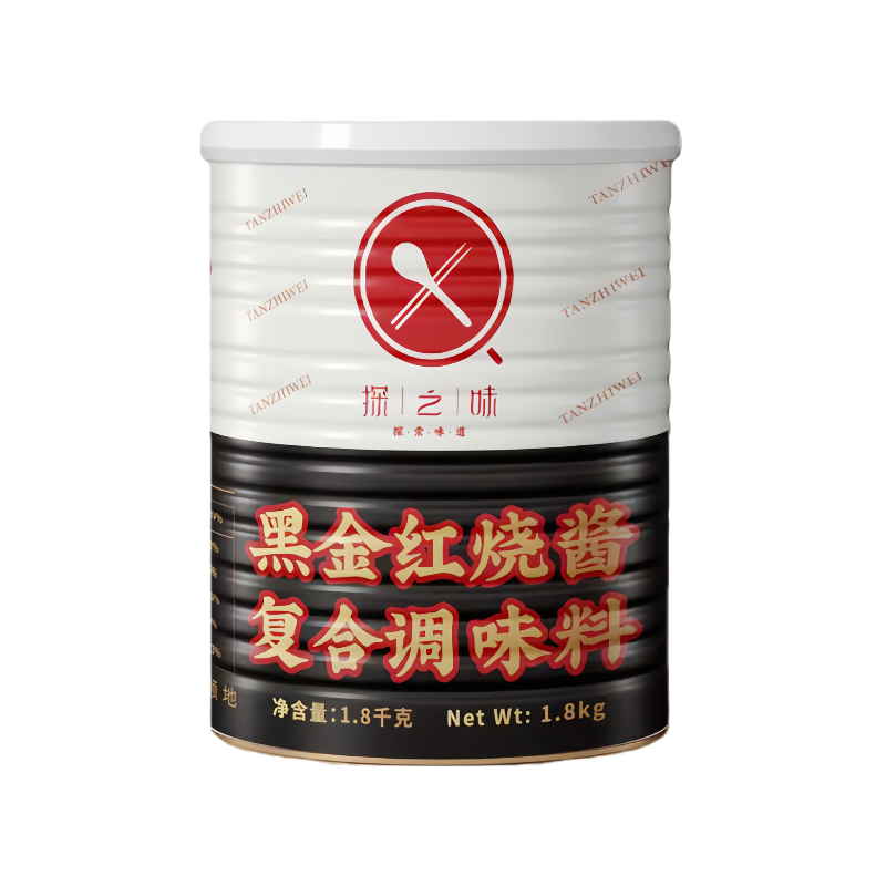 【探之味】黑金红烧酱可开发票