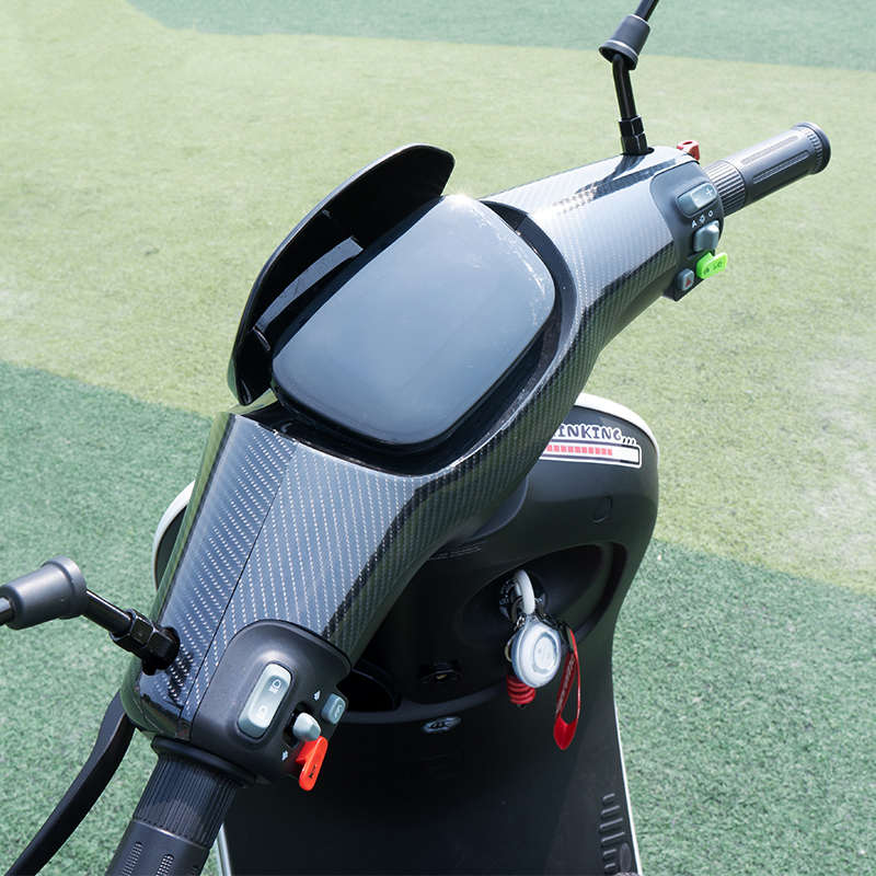 九号电动车贴纸M/N/E/F/Dz车头碳纤维贴膜防水遮划痕改装饰配件