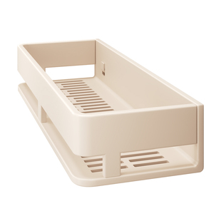 卫生间置物架浴室洗漱台加高免打孔壁挂式墙上双层洗手间收纳架子