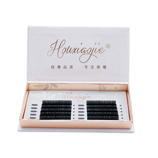 5D野生漫画款山茶花睫毛嫁接LC型LB翘多层次蓬松凌乱LJ美睫店专用