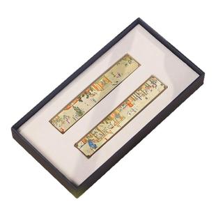 合三舍 汉宫春晓镇纸书法专用镇尺黄铜镇纸高颜值礼品送礼创意压书神器镇实心压纸笔镇金属文房四宝摆件镇纸