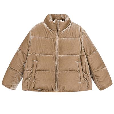 江南布衣童装宽松短款羽绒服保暖舒适24冬男女童jnbybyjnby