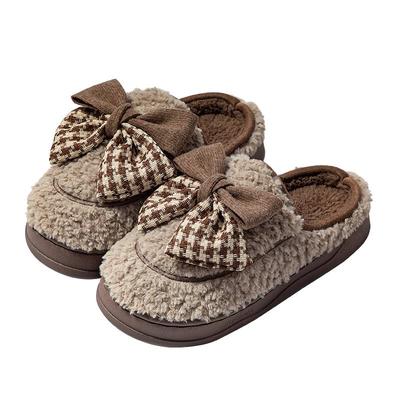 2025新款可爱棉拖鞋女冬季室内