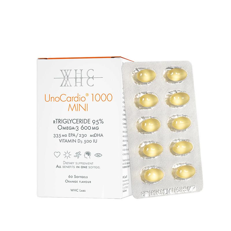 WHC小金蛋鱼油95%高纯度Omega3备考记忆力深海鱼油胶囊官方正品