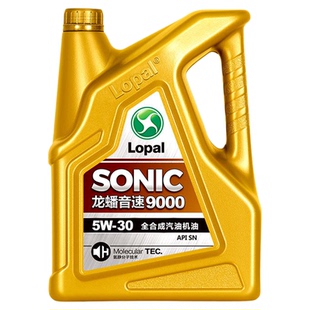 龙蟠9000 5W-30/40全合成汽机油4L节能四季通用汽车润滑油SN正品