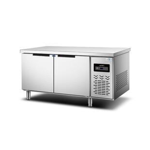 新飞冷藏工作台商用保鲜冷冻双温平冷冰柜不锈钢卧式水吧操作吧台