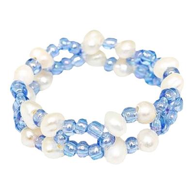 swingset天然淡水珍珠戒指