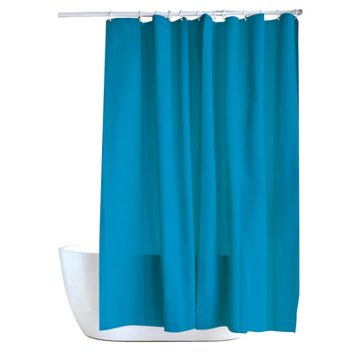 环保材质纯色素色浴帘简约