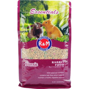 RM哈姆小宠营养兔粮成兔粮食物主粮垂耳兔母兔幼兔饲料主食5lb