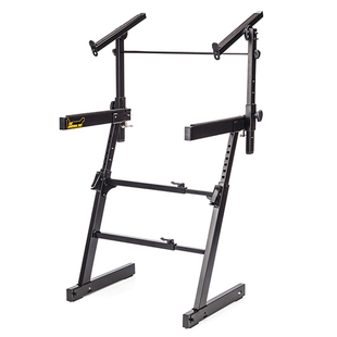 全新Hercules海克力斯电子琴架KS120B单层双层电钢琴键盘支架托架