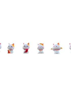 网红可爱招财猫中控台迷你公仔