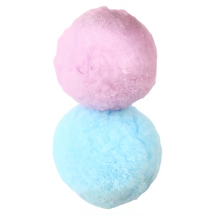 猫玩具毛球绒球发射枪自嗨解闷静音无声毛绒球弹力耐咬猫咪逗猫棒