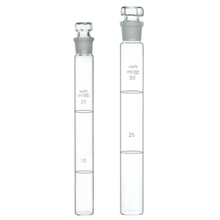 具塞比色管10ml25ml 50ml 100ml 玻璃比色管 玻璃仪器比色管白 棕