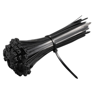 尼龙扎带4*200mm扎线带捆扎带大号塑料扎带束线带白色黑