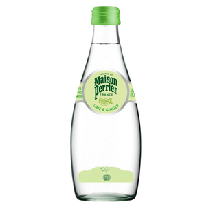 山姆法国进口颂家巴黎水柑橘樱花青柠生姜青柠味气泡水330ml*24瓶