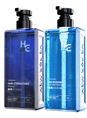 H＆E/赫恩男士洗发水沐浴露