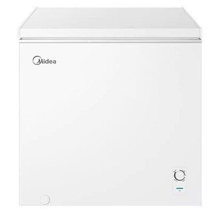 美的100/143/203升冰柜家用小型商用冷柜冷冻冷藏一级冰箱旗舰店