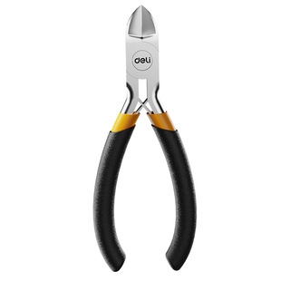 得力迷你钳子尖嘴钳多功能电工剥线老虎钳钢丝钳斜口钳DIY珠宝钳