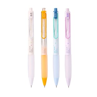 晨光按动中性笔多巴胺手护星小行家刷题笔学生用ST尖碳素黑笔0.5mm书写高颜值ins风可爱速干水笔按压式签字笔