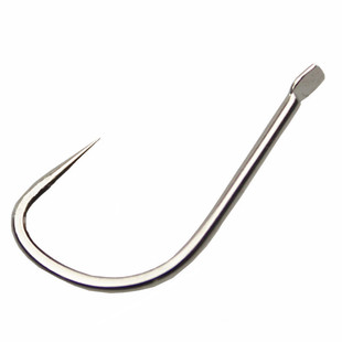 新关东鱼钩无倒刺长柄钓鱼钩散装竞技黑坑罗非鲤鱼钩渔具用品配件