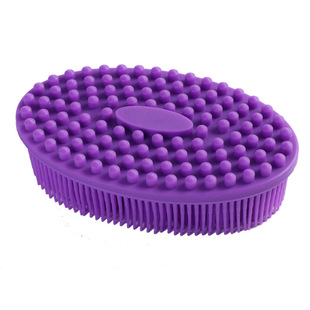 硅胶触觉洗头刷子感统训练器材沐浴刷儿童婴儿宝宝刷按摩刷洗发