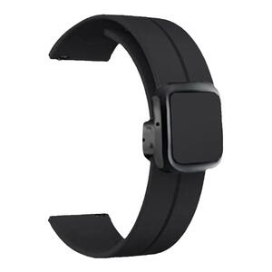 适用小米watch5手表带S5硅胶S4/=Soprt磁吸方扣硅胶S3腕表带S2运动s1pro智能color2运动华米GTR4/3春夏GTS4