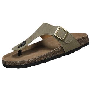 勃肯人字拖男夏季2026新款外穿海边度假防滑沙滩拖鞋运动夹脚凉鞋