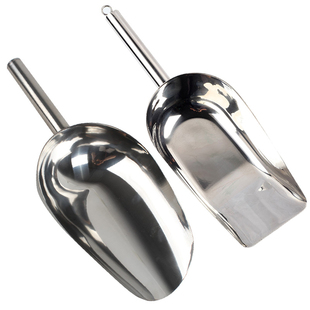 兽用加料铲塑料加厚饲料铲不锈钢填料铲铝合金料勺料瓢装料铲料斗