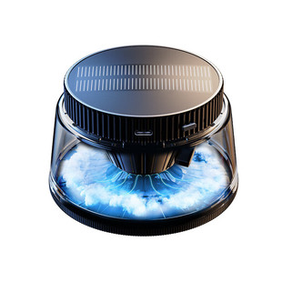 车载香薰汽车香水2025新款车内用香氛装饰品富士山观景摆件太阳能