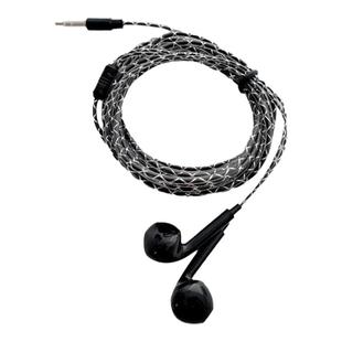 耳机有线加长线2米入耳式电脑主机圆孔插孔手机通用超长耳机线