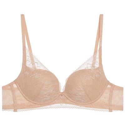 La Clover简影3/4模杯文胸聚拢蕾丝内衣女CC11AB1