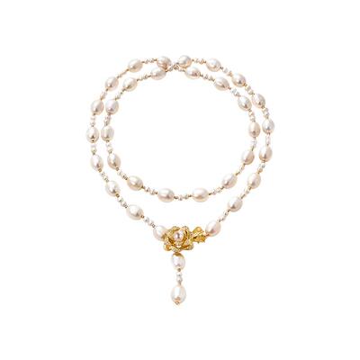 安铂洛利轻奢高级感珍珠毛衣链