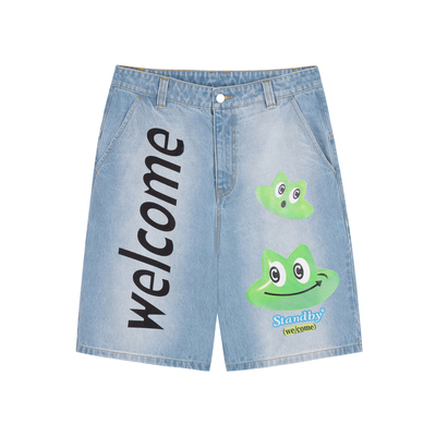 牛仔裤INXX夏季时尚街头短裤