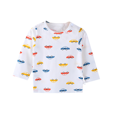 夏季婴儿长袖透气T恤超薄空调服